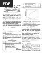 Preparación de Un Trabajo en Formato de Dos Columnas para RATE