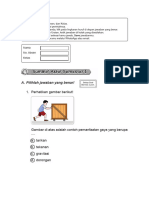 SD IPAS 4 Sumatif Akhir Semester 1