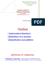 Lecture Series 5 Organic Chemistry