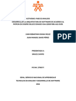 Desarrollar La Arquitectura de Software de Acuerdo Al Patron de Diseño Seleccionado Ga4-220501095-Aa2-Ev05