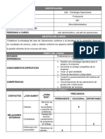 (JEFE-ESTRATEGIA OPERACIONAL) M.Funciones