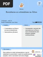 Resistências Ao Colonialismo Na África: História