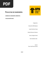 Evaluación Final - Tratamiento de Suelos