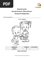 Examen Diagnostico Segundo