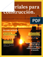 Catalogo Materiales de La Construccion en La Ingenieria Civil