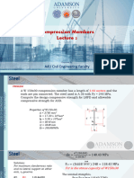 Module 4 Compression Member Lecture 2