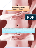 Anamnesis Aparato Genital Femenino