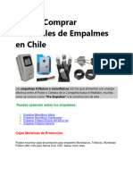 Donde Comprar Materiales de Empalmes en Chile