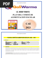 Plan de Cae-Yanaya