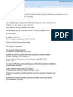 Adsorption Laboratory Experiment For Undergraduate