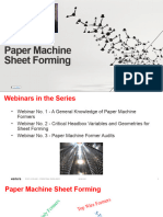 Paper Machine Sheet Forming 