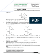 Solutions: Statement-I Chloroform and Acetone Solution Show Negative Deviation From Raoult's Law. Statement-II A