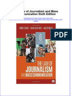 The Law of Journalism and Mass Communication Sixth Edition Full Chapter PDF