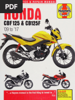 Phil Mather - Haynes Honda CBF125 & CB125F 2009 To 2017 Service & Repair Manual-Haynes Publishing (2016)