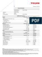 Panlite L-1250Y: TEIJIN LIMITED - Polycarbonate