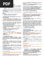 Understanding The Self - Prelims REVIEWER