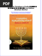 Ebook PDF of The Jewish Christians of India 2Nd Edition Abraham Benhur Full Chapter