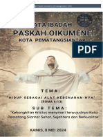 Tata Ibadah Paskah Paskah Oikumene Di Lingkungan-1