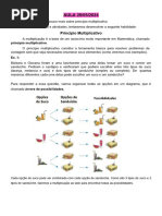 Principio Multiplicativo Da Contagem - Aula 28-05