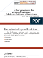 2unidade - 2 Elementos Formadores Das Línguas Românicas