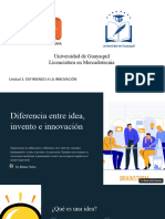 Diferencia Entre Idea Invento e Innovacion