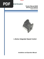 L-Series Integrated Speed Control: Product Manual 26250 (Revision M, 04/2019)