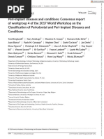 Berglundh 2018 - Peri Implant Diseases and Conditions Consensus Report of Workgroup 4 of The