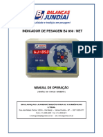 Balanças Jundiaí BJ850 - NET - REV2