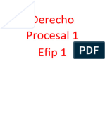 Derecho Procesal