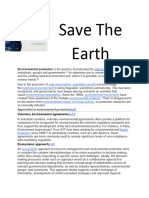 Save The Earth