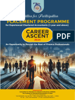 Career Ascent Brochure Placement Programme 2024-12 Pages Brochure