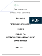 2023 KZN English Fal Short Stories Learner Booklet May 2023