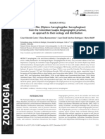 Flesh Flies (Diptera: Sarcophagidae: Sarcophaginae) From The Colombian Guajira Biogeographic Province, An Approach To Their Ecology and Distribution