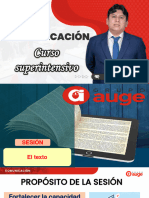 Área Comunicación - Superintensivo - El Texto y Sus Tipos - 1505