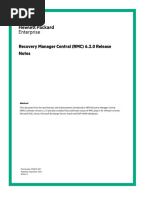 HPE Recovery Manager Central 6.2.0 Release Notes P00875-007