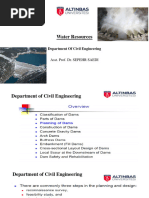 Water Resources: Department of Civil Engineering