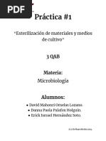 PRACTICA 2. Esterilizacion de Material KJBKJWN