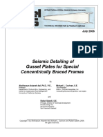 Seismic Detailing of Gusset Plates For S