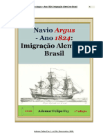 Resumo Navio Argus Ano 1824-Imigração Alemã No Brasil - 200815