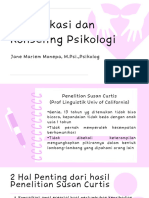 Pertemuan 14 - Komunikasi Dan Konseling Psikologi Oke