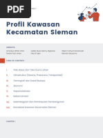 Profil Kawasan Kecamatan Sleman