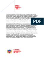 Abril 27 de 2024 Comunicado Muerte de 3 Carabineros