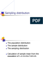 Sampling Distribution