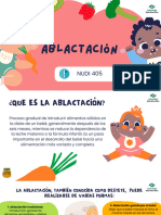 Presentación ABLACTACION