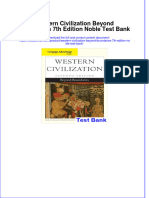 (Download PDF) Western Civilization Beyond Boundaries 7th Edition Noble Test Bank Full Chapter