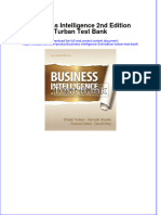 (Download PDF) Business Intelligence 2nd Edition Turban Test Bank Full Chapter