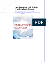 Instant Download PDF Engineering Economy 16th Edition Sullivan Solutions Manual Full Chapter