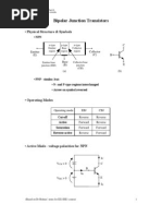 Transistor Circuit Notes