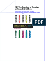 Full Download PDF of (Ebook PDF) The Practice of Creative Writings 3rd Edition All Chapter