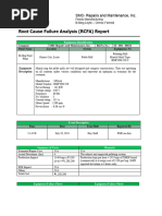 RCFA Report For Pellet Mill (July 28 Trouble )